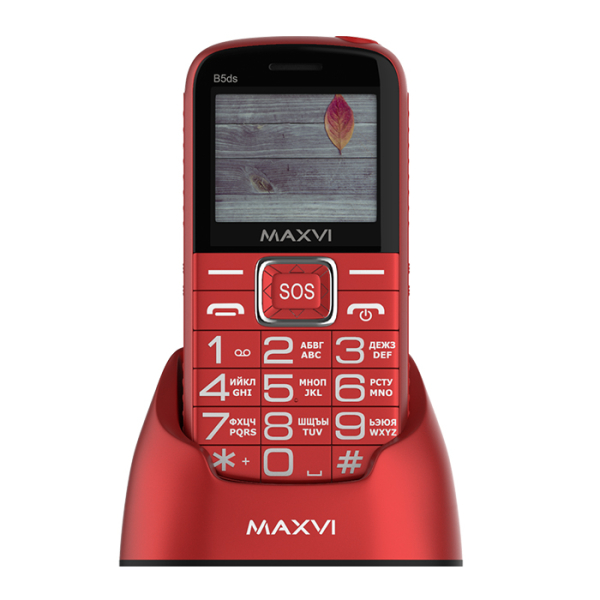 Купить Maxvi B5ds red